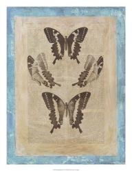 Bookplate Butterflies I | Obraz na stenu