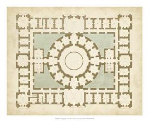Plan in Taupe & Spa III | Obraz na stenu