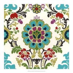 Jewel-tone Damask I | Obraz na stenu