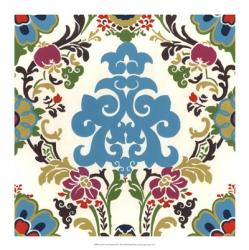 Jewel-tone Damask III | Obraz na stenu