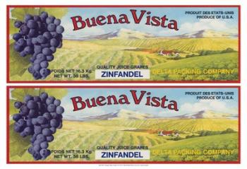 2-Up Vintage Wine Label I | Obraz na stenu