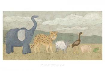 Animals All in a Row I | Obraz na stenu