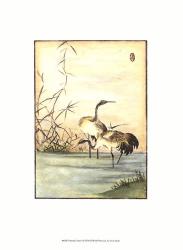 Oriental Cranes II | Obraz na stenu