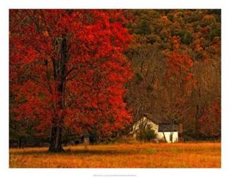 Farm House on a Autumn Morn' | Obraz na stenu