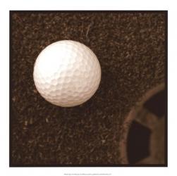 Sepia Golf Ball Study I | Obraz na stenu