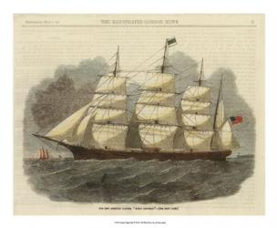 Antique Clipper Ship IV | Obraz na stenu