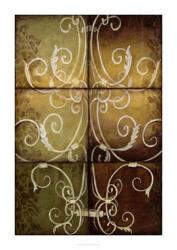 Wrought Iron & Damask | Obraz na stenu