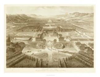 Bird's Eye View of Versailles | Obraz na stenu