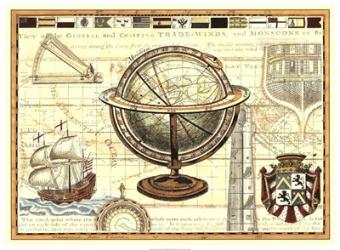 Nautical Map II | Obraz na stenu
