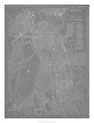 City Map of Boston | Obraz na stenu