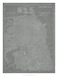 City Map of San Francisco | Obraz na stenu