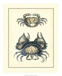 Antique Blue Crabs I | Obraz na stenu