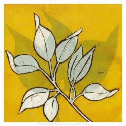 Gold Batik Botanical I | Obraz na stenu