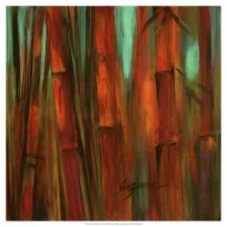 Sunset Bamboo II | Obraz na stenu