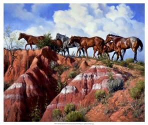Colored Clay & Quarterhorse | Obraz na stenu
