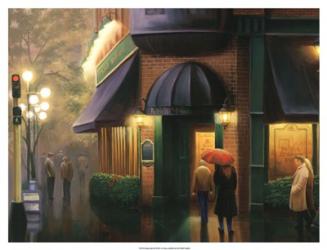 Rainy Day Pub | Obraz na stenu