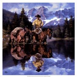 Reflections of the Rockies | Obraz na stenu