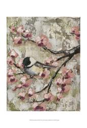 Cherry Blossom Bird II | Obraz na stenu