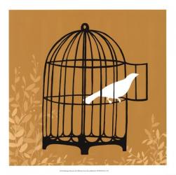 Birdcage Silhouette II | Obraz na stenu