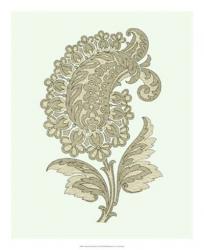 Celadon Floral Motif II | Obraz na stenu