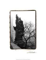 Charles Bridge in Morning Fog IV | Obraz na stenu