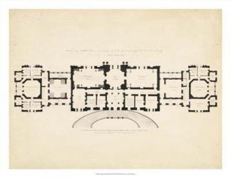 Antique Building Plan III | Obraz na stenu