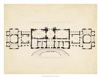 Antique Building Plan III | Obraz na stenu