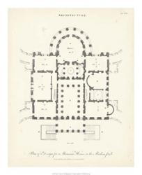 Plan for a Mansion | Obraz na stenu
