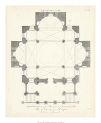 Plan for a Chapel | Obraz na stenu