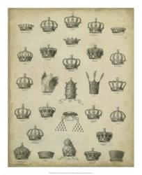 Heraldic Crowns & Coronets II | Obraz na stenu