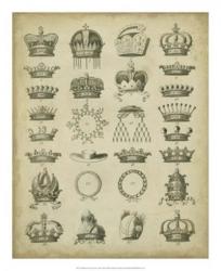 Heraldic Crowns & Coronets III | Obraz na stenu