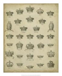 Heraldic Crowns & Coronets V | Obraz na stenu