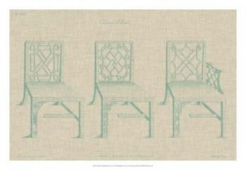 Chinese Chippendale Chairs I | Obraz na stenu