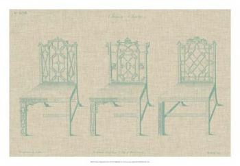 Chinese Chippendale Chairs II | Obraz na stenu