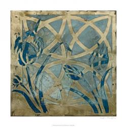 Stained Glass Indigo III | Obraz na stenu
