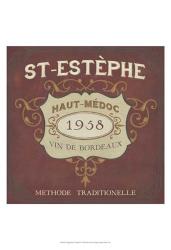 Vintage Wine Labels IV | Obraz na stenu