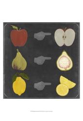 Blackboard Fruit II | Obraz na stenu