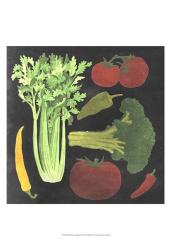 Blackboard Veggies III | Obraz na stenu