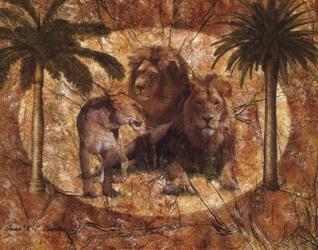 Jungle Lions | Obraz na stenu