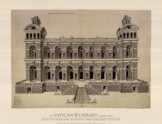 Facade d'un Palais, (The Vatican Collection) | Obraz na stenu