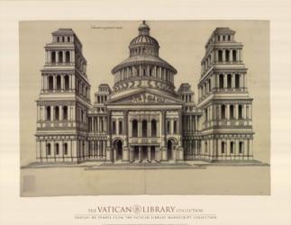 Portail de Temple, (The Vatican Collection) | Obraz na stenu