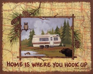 Home is Where You Hook Up | Obraz na stenu