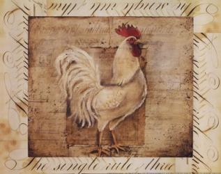 Rustic Farmhouse Rooster I - Mini | Obraz na stenu