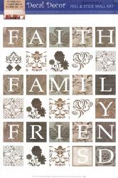 Faith, Family, Friends 2 | Obraz na stenu
