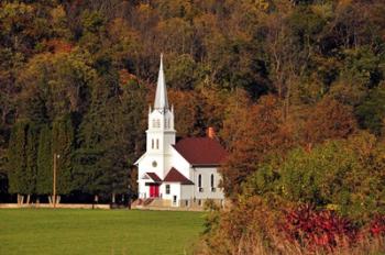 Church In the Valley | Obraz na stenu