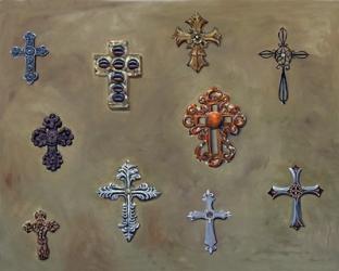 Wall of Crosses | Obraz na stenu