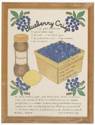 Blueberry Crisp | Obraz na stenu