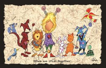 Stick Together | Obraz na stenu