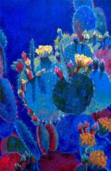 Prickly Pear Blue | Obraz na stenu