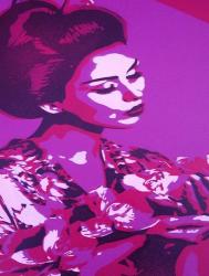 Purple Geisha | Obraz na stenu